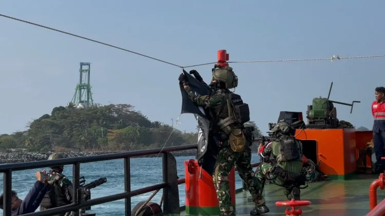 Koarmada III dan Instansi Terkait Latihan Penanganan Separatis