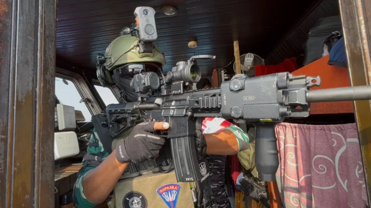 Koarmada III dan Instansi Terkait Latihan Penanganan Separatis