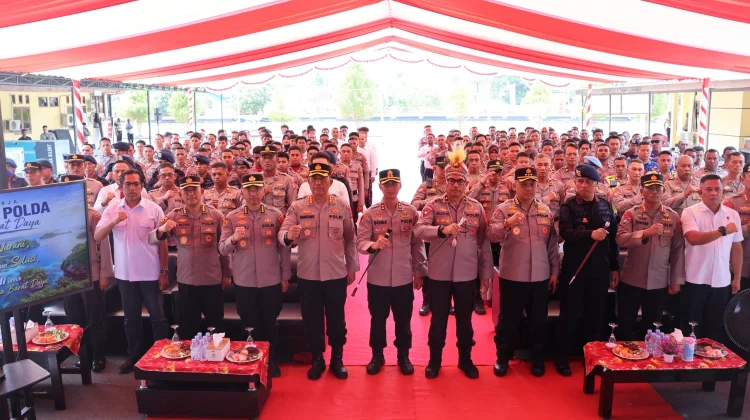 Kapolda Papua Barat Daya Laksanakan Kunker ke Polres Raja Ampat