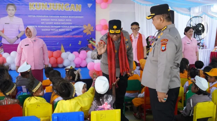 Kapolda Papua Barat Daya Kunker di Polresta Sorong Kota
