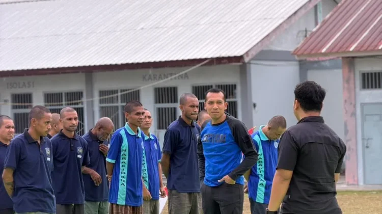 Kalapas Teminabuan Pimpin Langsung Kegiatan Mapenaling WBP Pindahan
