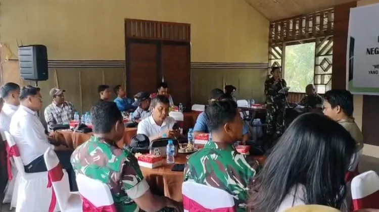 Korem 181/PVT Melaksanakan Kegiatan Penanaman Kedisiplinan dan Bela Negara
