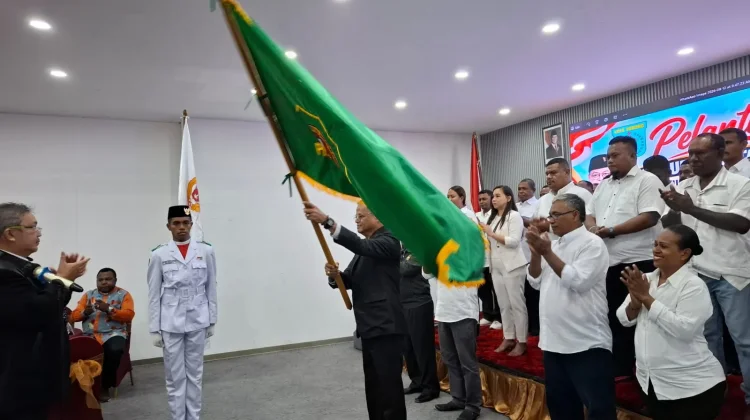 Resmi Dilantik, Pengurus Pertina Kota Sorong Targetkan Emas PON