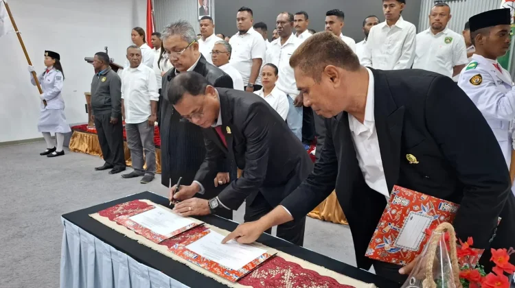Resmi Dilantik, Pengurus Pertina Kota Sorong Targetkan Emas PON