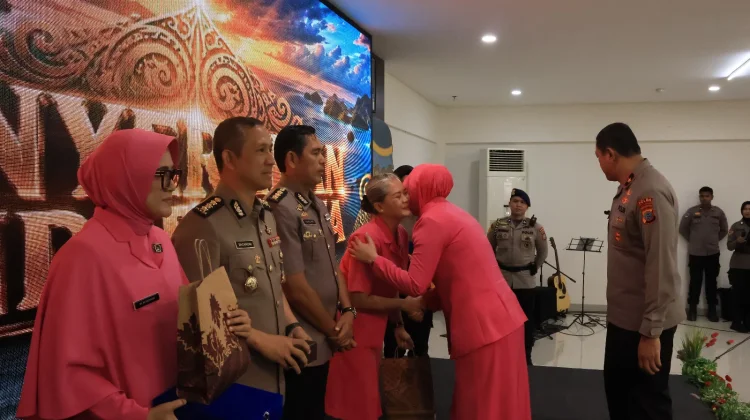 Acara Kenal Pamit Karo Rena dan Dir Intelkam Polda Papua Barat Daya