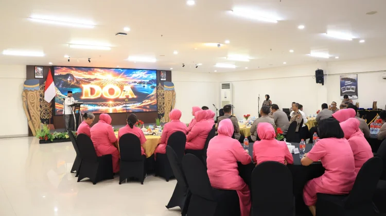 Acara Kenal Pamit Karo Rena dan Dir Intelkam Polda Papua Barat Daya
