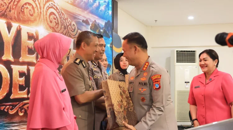 Acara Kenal Pamit Karo Rena dan Dir Intelkam Polda Papua Barat Daya