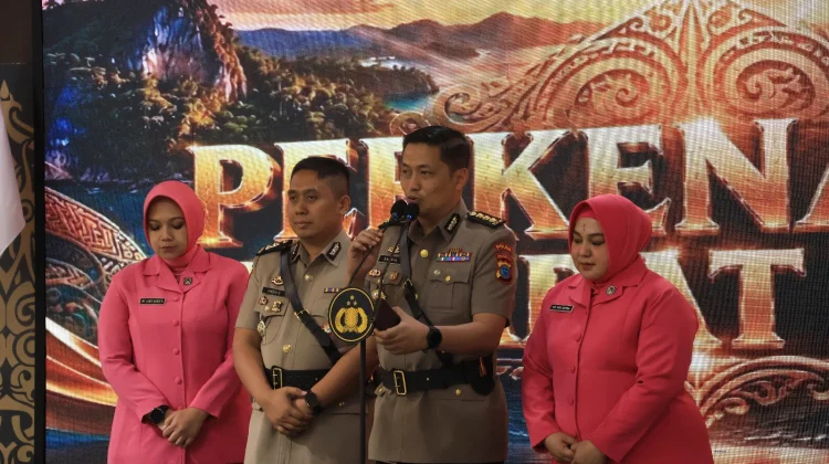 Acara Kenal Pamit Karo Rena dan Dir Intelkam Polda Papua Barat Daya