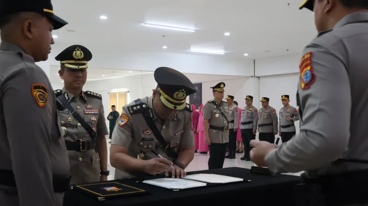 Kapolda PBD Pimpin Sertijab Kore Rena dan Dir Intelkm