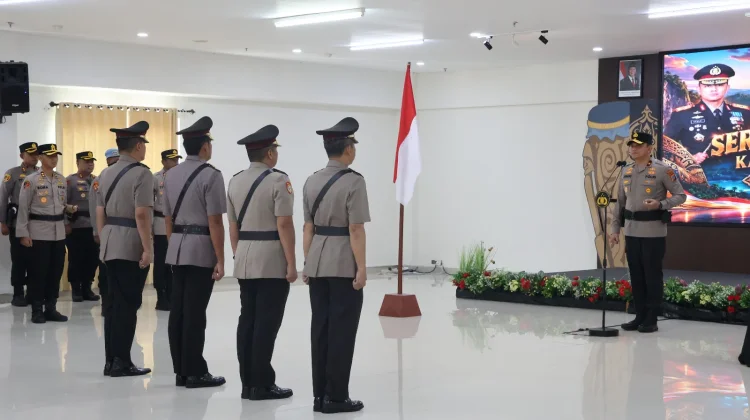 Kapolda PBD Pimpin Sertijab Kore Rena dan Dir Intelkm