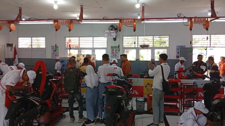 AHM Gandeng SMKN 1 Kebupaten Sorong Perkuat Pendidikan Vokasi