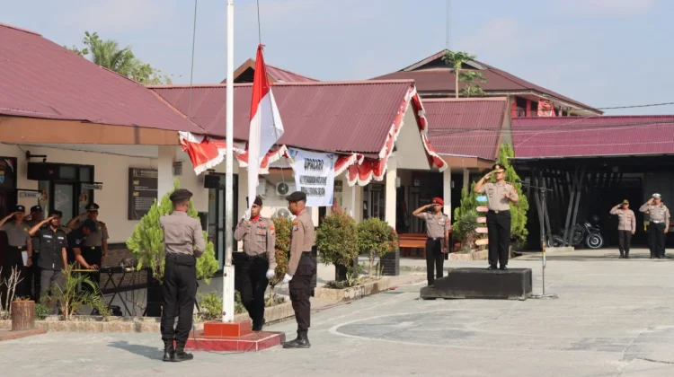 Polres Sorong Selatan Gelar Upacara Hari Kebangkitan Nasional