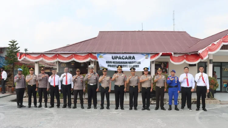 Polres Sorong Selatan Gelar Upacara Hari Kebangkitan Nasional