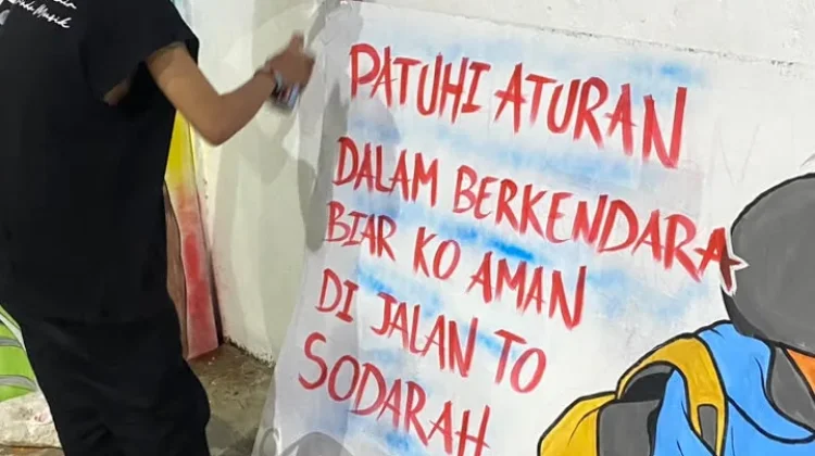 Dirlantas Polda PBD Rangkul Generasi Muda Semarak HUT Lalu Lintas ke-71