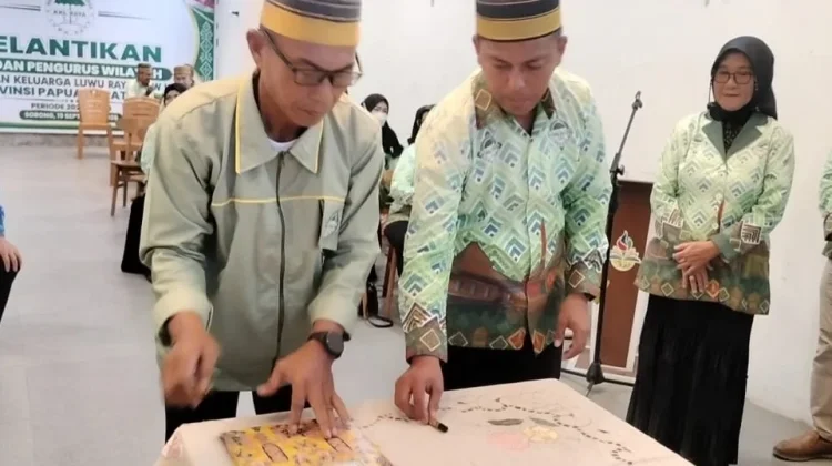 Resmi Dilantik, BPW KKLR Papua Barat Daya Siap Jaga Silaturahmi di Rantau