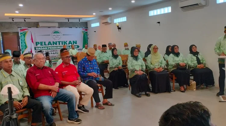 Resmi Dilantik, BPW KKLR Papua Barat Daya Siap Jaga Silaturahmi di Rantau