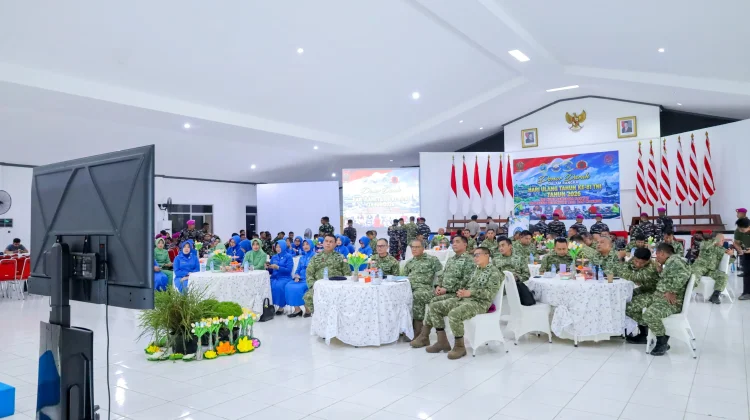 Koarmada III Ikuti Vicon Donor Darah dalam Rangka HUT ke-81 TNI