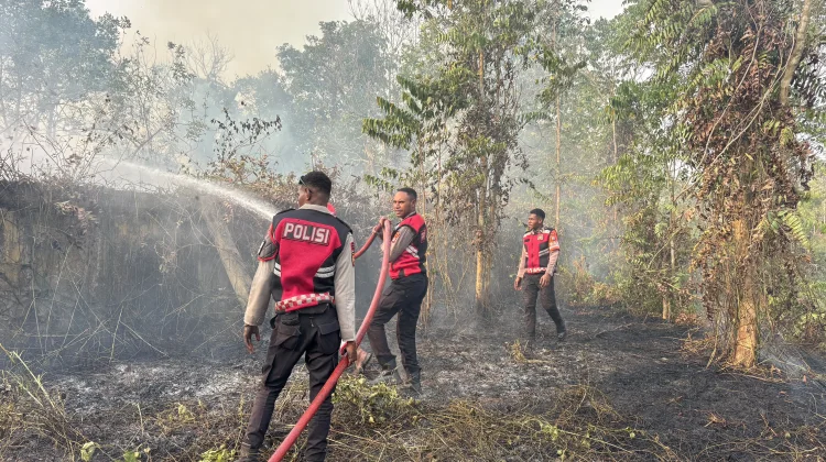 Satgas Preventif Operasi Bina Karuna Dofior 2026 Tangani Kebakaran di Klasaman