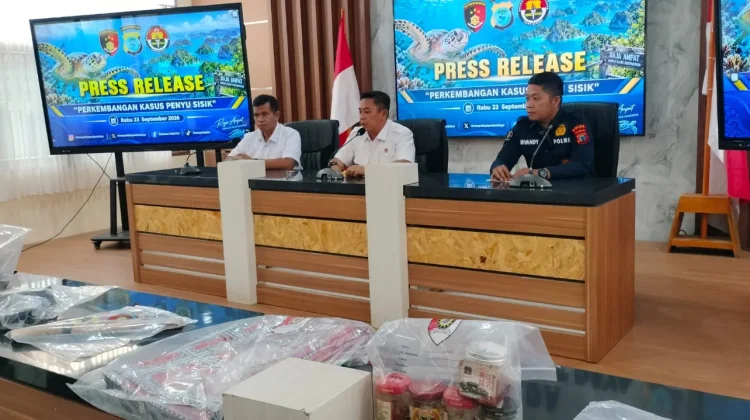 Buru Penyu Sisik di Raja Ampat, WN China Resmi Jadi Tersangka