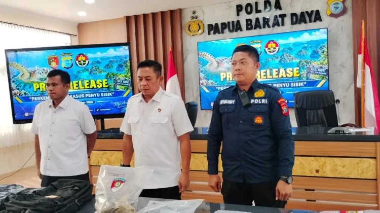 Buru Penyu Sisik di Raja Ampat, WN China Resmi Jadi Tersangka