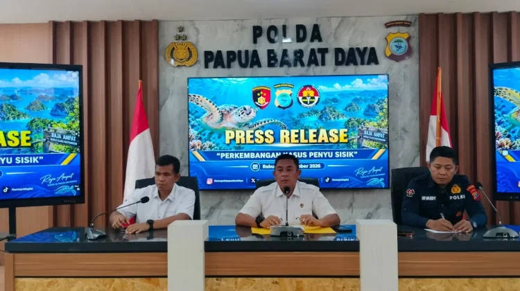 Buru Penyu Sisik di Raja Ampat, WN China Resmi Jadi Tersangka
