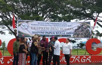 Ekspresi Seni Budaya Simfoni Papua Barat Daya