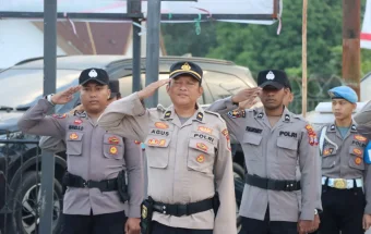 Peringatan Hari Juang Polri di Polres Sorong Selatan