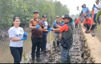 BKHIT Papua Barat Daya Melaksanakan Penanaman 200 Bibit Mangrove