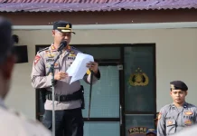 Polres Sorong Selatan Menggelar Apel Operasi Ketupat 2026