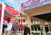 Upacara Peringatan Hari Otonomi Daerah di Kabupaten Sorong Selatan