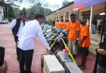 16 Tersangka Curanmor dan Curas Beserta 32 Unit Motor Berhasil Diamankan