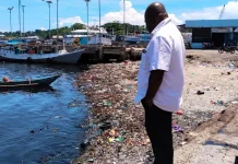 Kepala DLH PBD Tinjau Dugaan Limbah Pasar Jembatan Puri