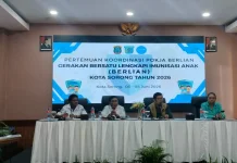 Berlian Hadir di Kota Sorong Sebagai Respon dalam Pencapaian Target Imunisasi