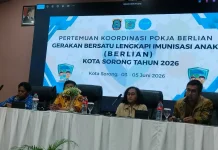 Berlian Hadir di Kota Sorong Sebagai Respon dalam Pencapaian Target Imunisasi