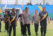 Kapolda PBD Resmi Buka Turnamen Sepak Bola Kapolda Cup II
