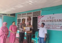 Polres Sorsel Anjangsana ke Purnawirawan dan Warakawuri hingga Panti Asuhan