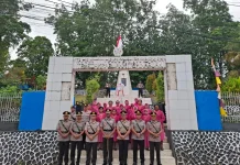 Polres Sorong Selatan Ziarah Rombongan ke TMP Tri Tjakrabuana Teminabuan