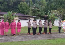 Kapolda PBD Pimpin Upacara Ziarah Rombongan di TMP