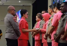 Kapolda Papua Barat Daya Pimpin Sertijab Terhadap 3 Pejabat Utama PBD