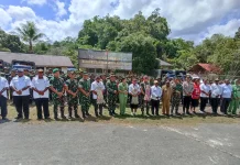 Pembukaan Kegiatan TMMD ke-129 di Kabupaten Sorong Selatan