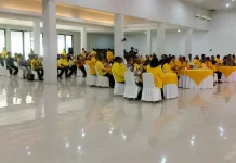 Septinus Lobat Resmi Membuka Musda ke-VI DPD Partai Golkar