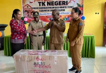 Peresmian TK Negeri Binaan GOW Sorong Selatan