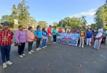 Pemerintah Sorong Selatan Menggelar Jalan Santai Sambut Hari Anak Nasional