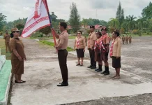Momen Pelepasan Kontingen Jambore Nasional XII Asal Kabupaten Sorong Selatan