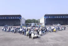 Pangkoarmada III Ikuti Executive Scooter Riding Bersama Kasal