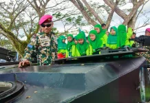 Koarmada III Laksanakan Panggung Rakyat Bersama Masyarakat Peringati HUT RI ke-81
