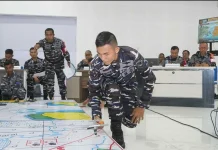Pangkoarmada III Hadiri TFG Latihan Operasi Atasi Gerakan Separatis Bersenjata