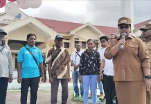 Kegiatan Penyerahan BSPS di Sorong Selatan