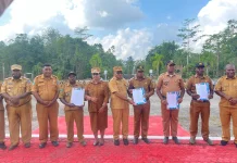 Daftar Kepala Kampung di Sorong Selatan yang Menerima SK penetapan Perpanjangan