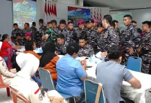 Prajurit TNI-Polri Donor Darah, Dukung Ketersediaan Stok Darah PMI Sorong
